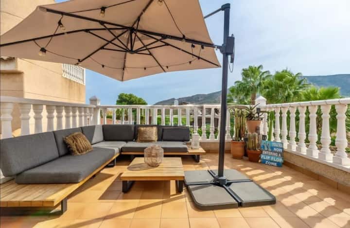 Lindo Condo En Albir Con Espectacular Terraza - Alfaz del Pi
