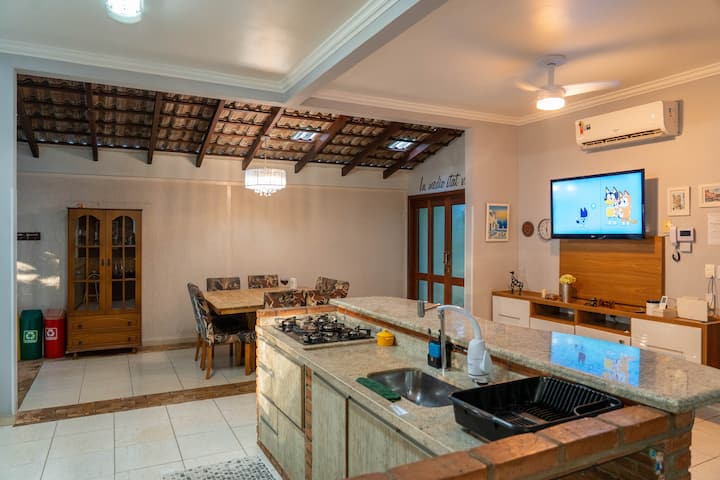 Tu Casa Familly - Casa Para 12 Pessoas Com Piscina - Foz do Iguaçu