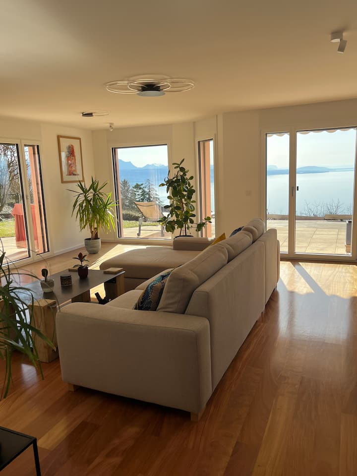 Villa De Standing Sur Les Hauteurs De Lutry - Lausanne