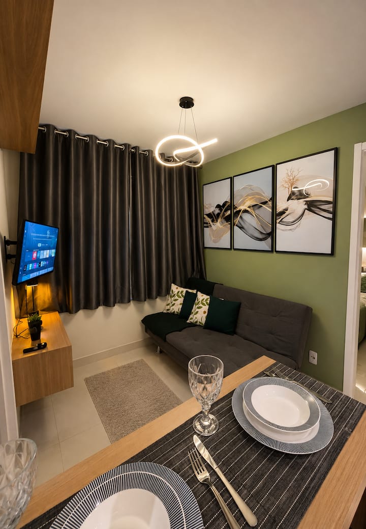 Flat801 República | Até 6 Hóspedes | Centro Sp - São Paulo