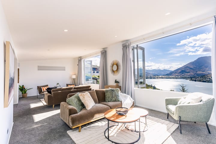 Lake View 4br Retreat | Large Living | Near Town - Arrowtown