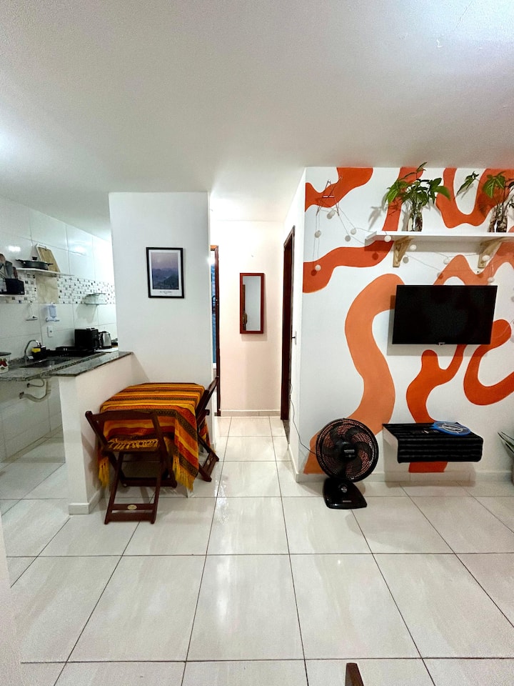 Rico Apartment, 2 Minutos Da Praia Ar Condicionado - Recreio