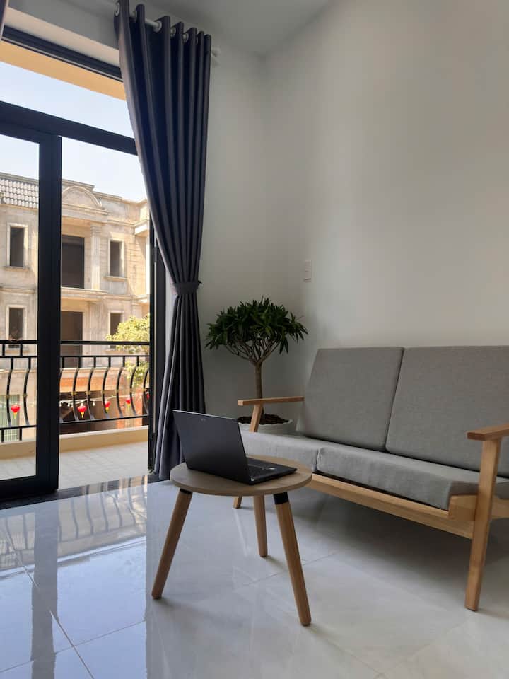 One-bedroom Loft Apartment With Balcony - Tan Uyen