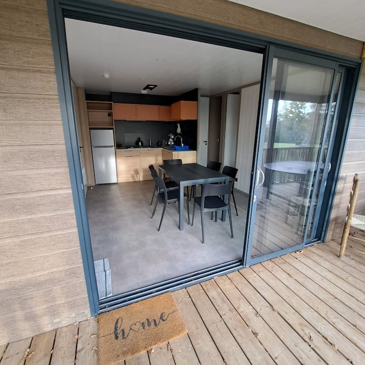 Chalet Tout Confort Pour 6 Pers + Grande Terrasse. - Dordogne