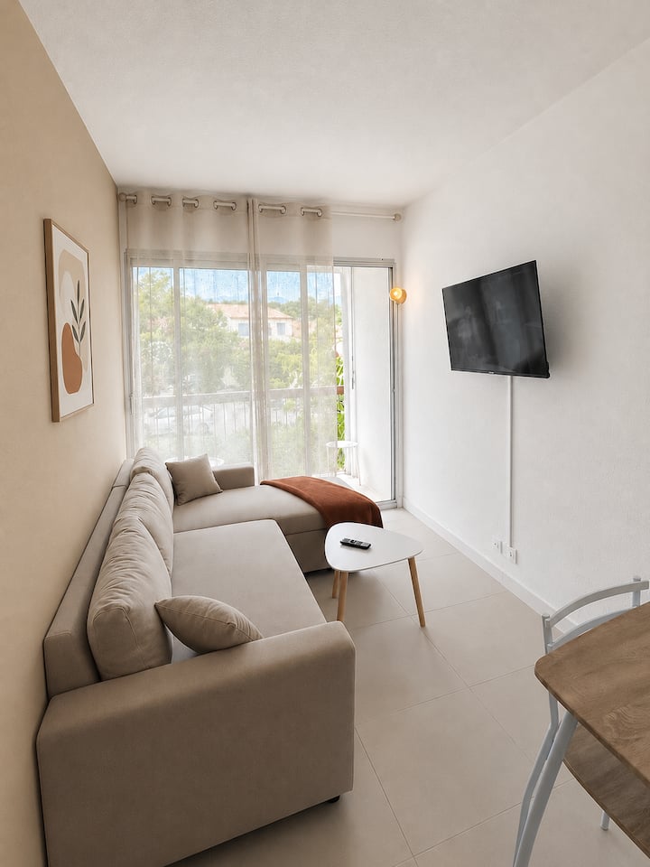Appartement T2 Proche De La Mer - Saint-Cyprien