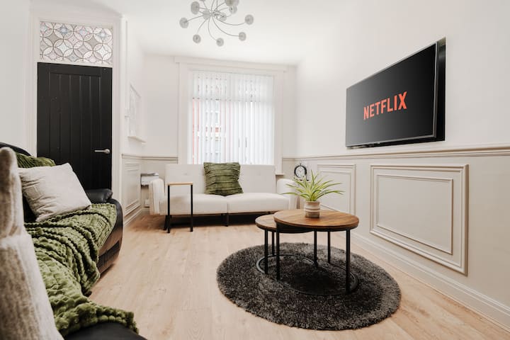 Anfield 3 Mins | Superfast Wifi | Washer | Sofabed - Liverpool