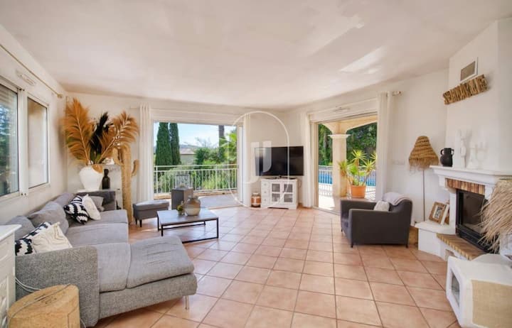 Villa Lumineuse & Piscine& Terrasse Xxl - Sainte-Maxime