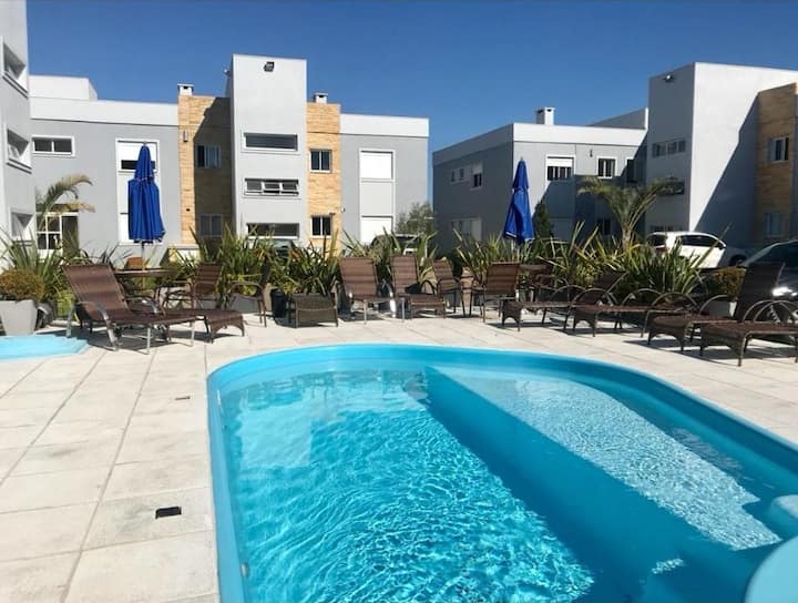 Apto Com Piscina Próximo Ao Mar Em Xangrilá - Xangri-lá