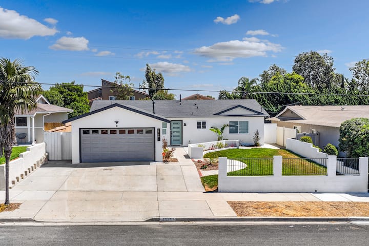 Fully Furnished Zen Retreat•5br/3ba+garden Office - Oceanside, CA