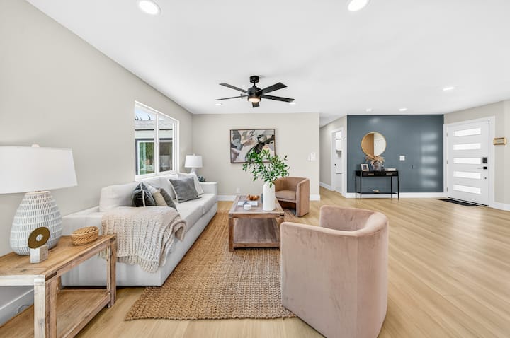 Fully Furnished Zen Retreat•5br/3ba+garden Office - Oceanside, Californie