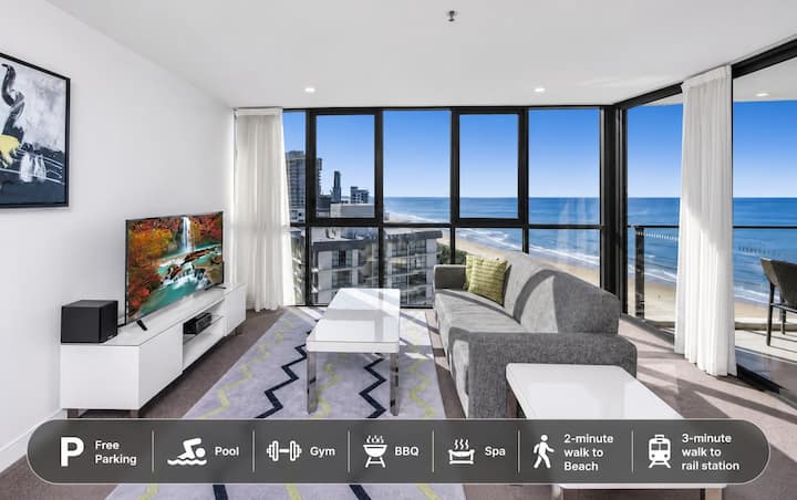 High Level | Ocean View 1br | Surfers Paradise - Surfers Paradise