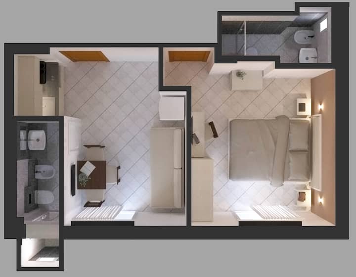 Bilocale Con Cucina 3 - 