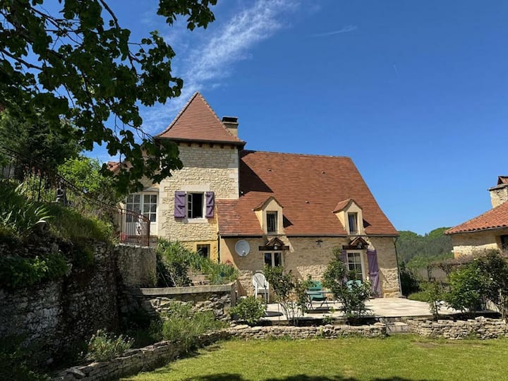 *Nouveau* 2 Maisons En Pierre Avec Piscine Privée - Vezac