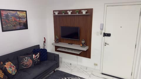 Top Airbnb: Cozy apartment very close to the beach in Santos