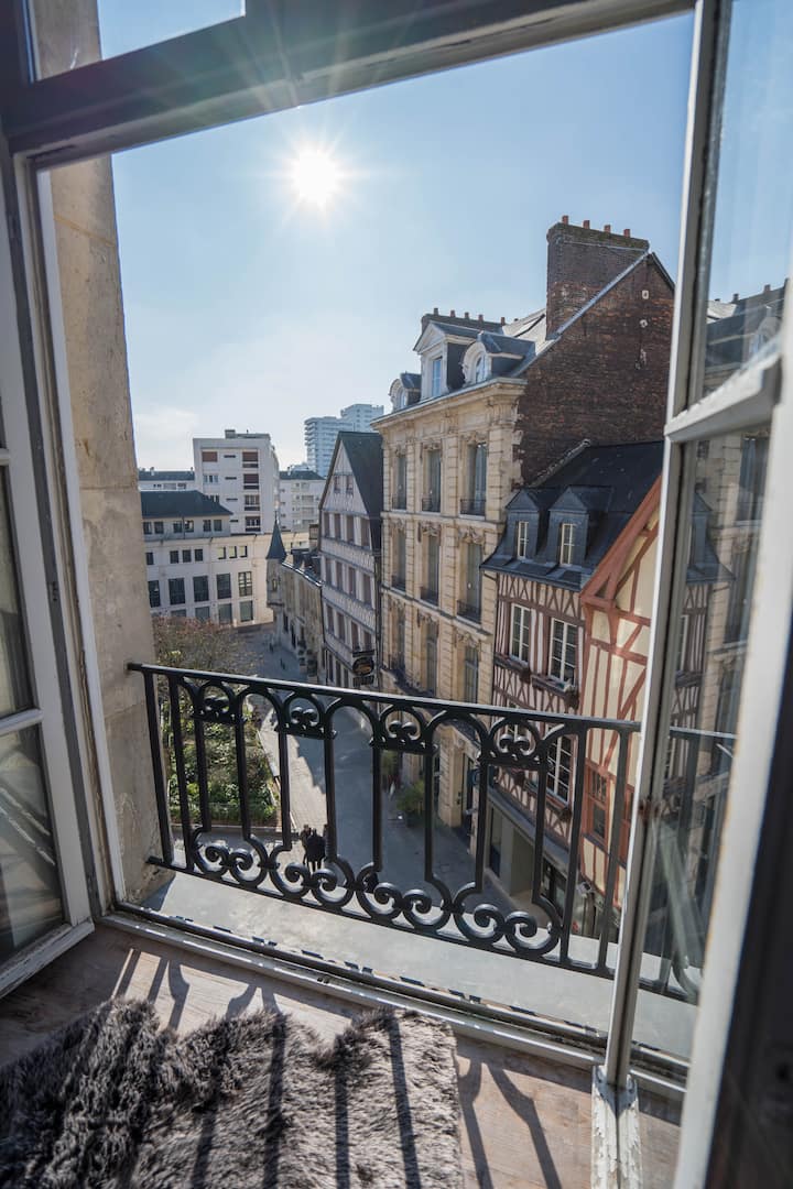 Charming City Center Flat - Rouen