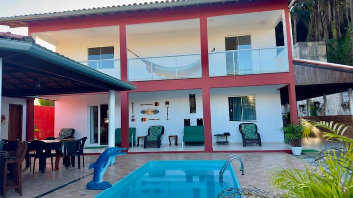 Casa Com 5 Quartos Climatizados. Praia Milionários - Ilhéus