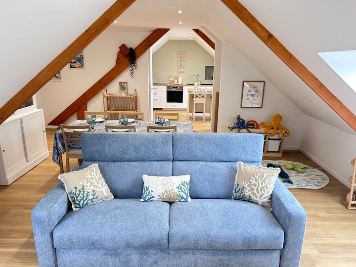 Merveilleux Loft à 200 M De La Plage - Ouistreham
