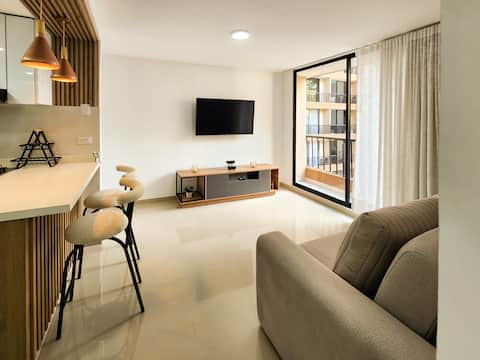 Top Airbnb: 405 New apartment near Foscal & Ardila Lulle Clinic in Floridablanca