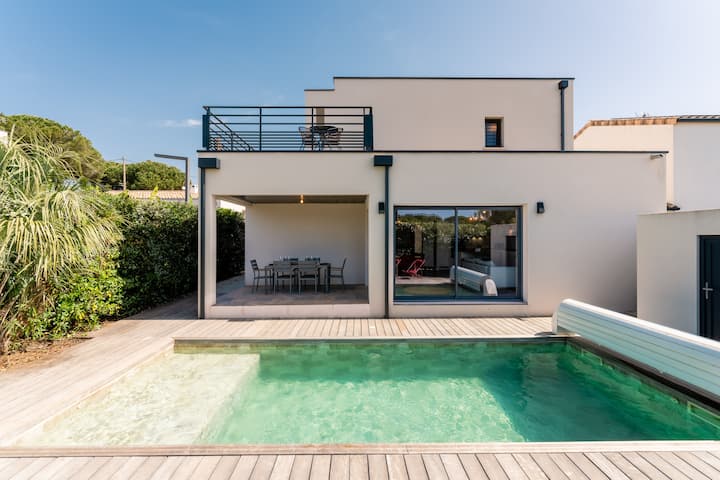 Villa Casano Maison Familiale Proche Mer Piscine - Fleury