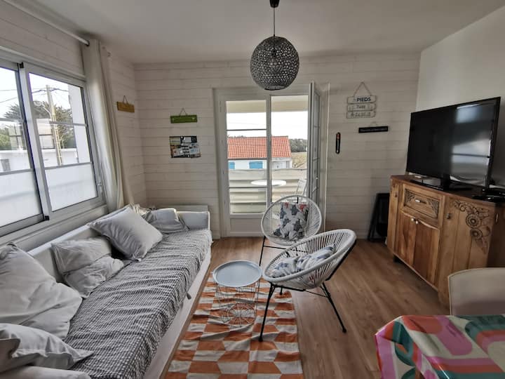 Appartement Vue Mer Résidence "Poc Et Prou " - Plage de Notre-Dame-de-Monts