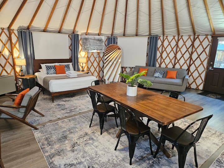 The Elsinore Yurt | Launch Pointe - Lake Elsinore, CA