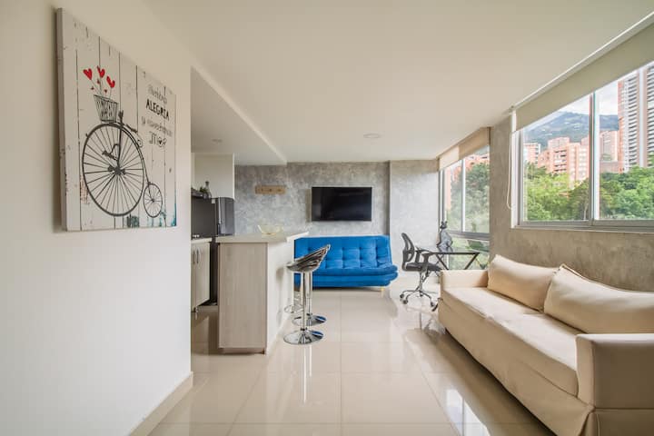 Poblado - Loft + Guest Ok - Medellín