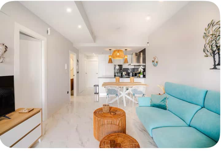 Sunny Apt With Jacuzzi & Pool In Punta Prima - Playa Flamenca