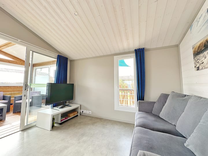 Chalet Avec Piscine Proche Du Lac Et De L'océan - Hourtin