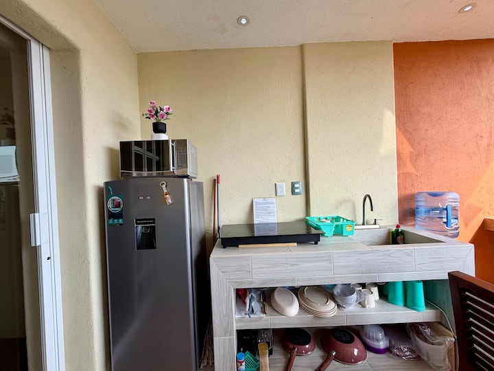 Bungalow Con Vista A La Bahía De Zihuatanejo - シワタネホ
