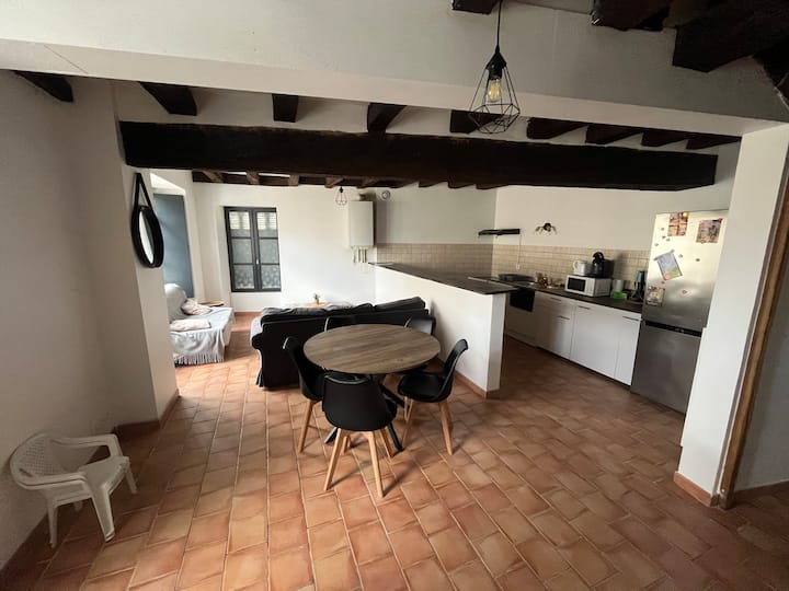 Grand Logement 6 Personnes - 20min Zoo De Beauval - Montrichard