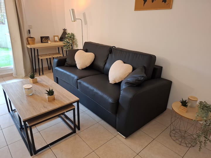 Studio Avec Parking & Jardinet Vers Vieil Antibes - Antibes