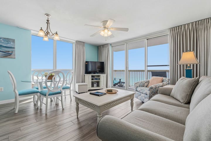 Corner Condo | 2br | Oceanfront | Sauna | Pool - 德斯坦