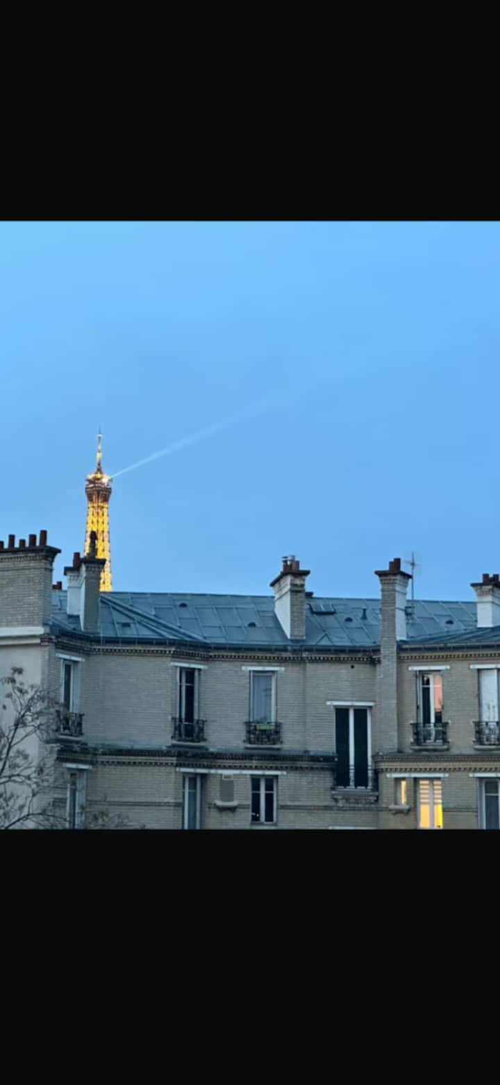 Private Studio View Tour Eiffel - Paris 16e Arrondissement