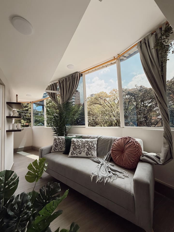 |Estadio| Laureles Apartment |Netflix|ac|wifi| - Medellín