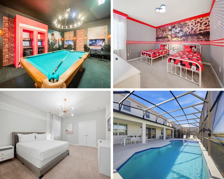 Luxury 15 Bedrooms/15baths At Veranda Palms - Kissimmee, FL