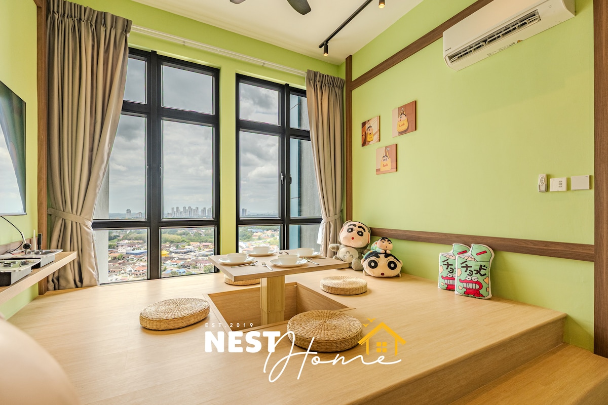 Shin-chan Tatami House @Space Residency | KSL Mall - Apartments