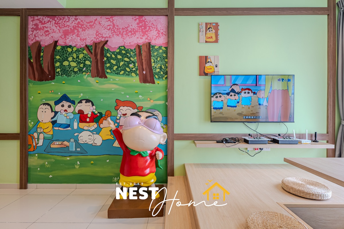 Shin-chan Tatami House @Space Residency | KSL Mall - Flats for
