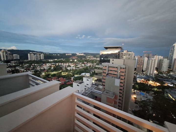 Alpha Flat/loft Apto Completo E Aconchegante C Ar - Barueri