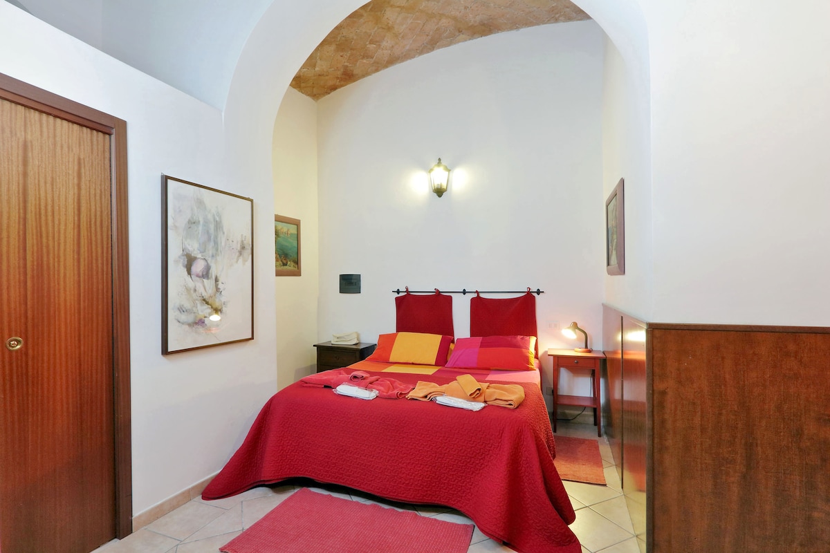 A SoHo Loft with Exposed Brick and Subtle Color Touches