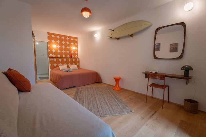 Brume Surf House - Chambre Forêt - Vieux-Boucau-les-Bains