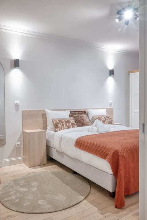 Top performing Airbnb: Elegant City Apartment for Up to 4 in Quartier Du Centre Centrumwijk