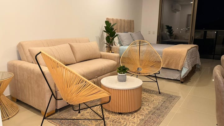 Loft Premium Con Vista, Wifi 900 Mg A/c Y Parking - Santa Marta