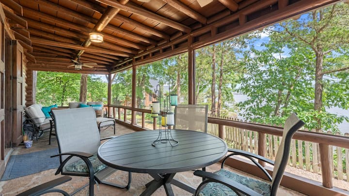 Log Cabin Retreat Two Cabins, One Stay - Camdenton, MO