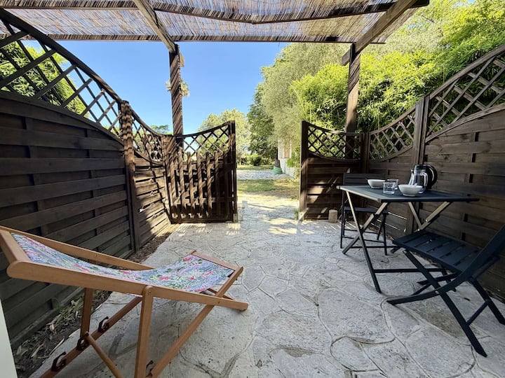 Studio "Nebbiu" Avec Terrasse Et Piscine - Saint-Florent