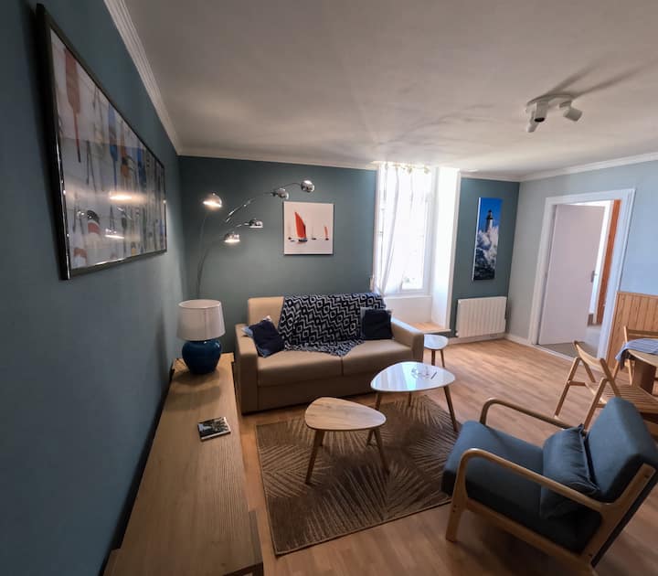 Appartement Vue Mer - Larmor-Baden