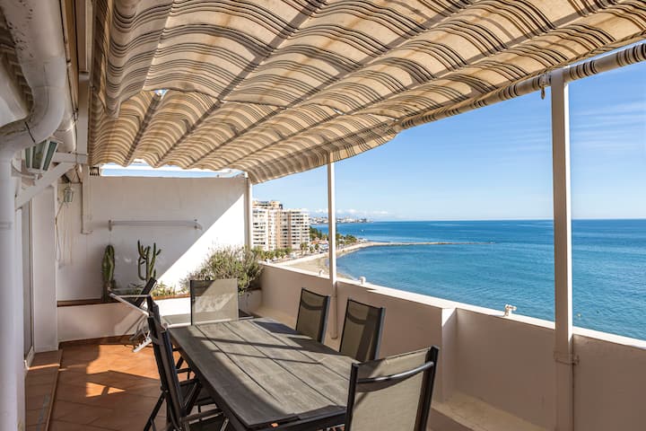 Premium Penthouse Beachfront View Terrace Turivida - Fuengirola