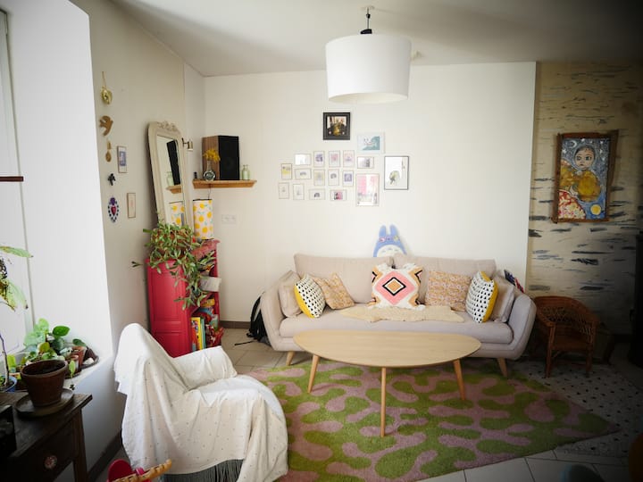 Maison De Charme Avec Jardin Et Vue Agréable - Angers