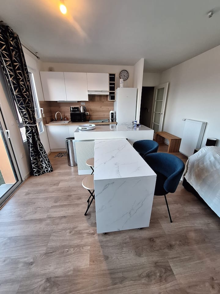 Studio Moderne Centre/plage - Berck