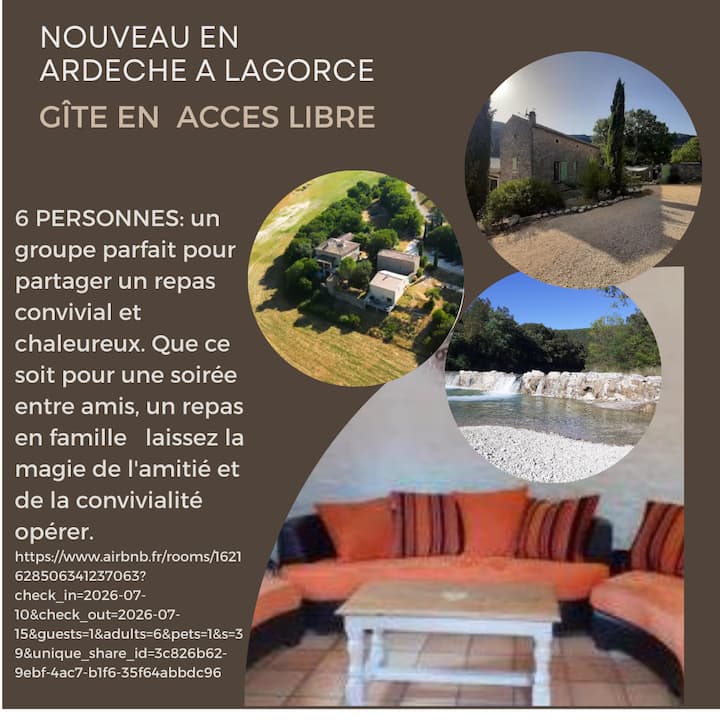Parenthèse De Sérénité Au Gîte Le Petit Chambonnet - Lagorce