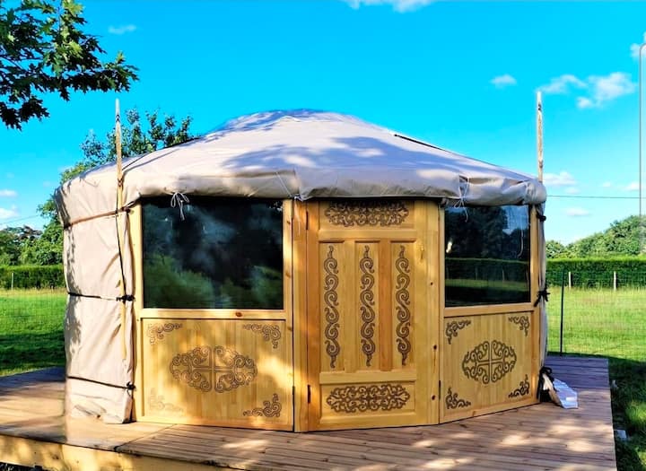 Yourte Mongole Vue Sur Mer - Logonna-Daoulas